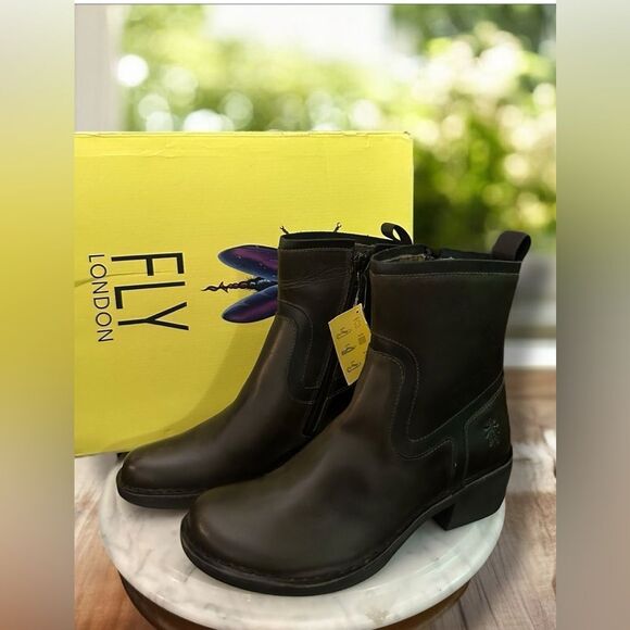 NEW Fly London Mizi102Fly Rug Diesel/Black Size 38 - Picture 4 of 13